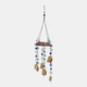 22868-02#32x8" Wood & Glass Beads Chime, Blue Multi
