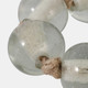 22875-01#36x2" Glass Bead Garland, Clear
