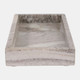 21598-03#12x6" Marble Tray, Beige