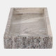21598-03#12x6" Marble Tray, Beige