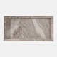 21598-03#12x6" Marble Tray, Beige
