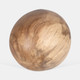 21305-03#S/2 8/12" Teak Root Orb, Natural