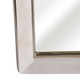 EV22964#17x11" Ascend Alabaster And Metal Wall Mirror Tray