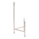 EV22983-01#10" Cheviot Metal And Acrylic Small Silver Easel