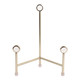 EV22983-03#10" Cheviot Metal And Acrylic Small Gold Easel