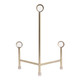 EV22983-03#10" Cheviot Metal And Acrylic Small Gold Easel