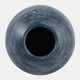 22986-01#15x10" Terracotta Vase, Blue