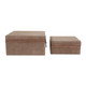EV23005#S/2 7/9" Gilboa Tan Suede Boxes