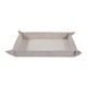 EV23007#14" Girad Cream Suede And Hair On Hide Tray