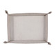 EV23007#14" Girad Cream Suede And Hair On Hide Tray