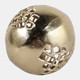 23107#6" Partial Mesh Orb, Gold