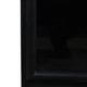 EV23082#86" Norina Tall Glass Door Cabinets, Black