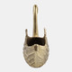 23114-02#10x8" Swan Planter, Gold