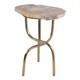 EV23138#20" Cory Petrified Wood Accent Table