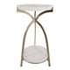 EV23141#25" Bavaria Marble Cocktail Table