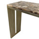 EV23143#54" Bremen Petridied Wood Console Table