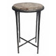 EV23144#22" Scioto Petrified Wood Accent Table