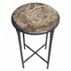 EV23144#22" Scioto Petrified Wood Accent Table