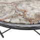 EV23145#36" Scioto Petrified Wood Coffee Table