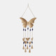 23148#33x10" Mosaic Butterfly Chime, Gold/navy