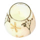 80550-01#5" 19 Oz Peach Cherry Blossom Wildflower Candle, M