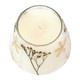80550-02#4" 10 Oz Peach Cherry Blossom Wildflower Candle, M