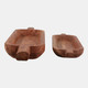 23172#S/2 24/34" Reclaimed Wood Bowls, Natural