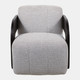 23180-01#33x31" Modern Swivel Rocker Chair, Tan/brown