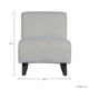 23181#33x30" Warren Accent Chair, Ivory/brown