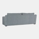 23184-01#95x40" Cary Modern Sofa, Grey/brown