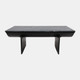 23254#46x24" Modern Marble Top Coffee Table, Black