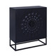 23285#36x32" Sunburst 2-door Cabinet, Black