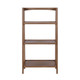 23289#48x26" Foldable Bookshelf, Brown, Kd