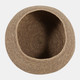 23302#16x7" Woven Jute Basket, Natural