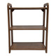 23310#30x24" Foldable 3-tier Bookshelf, Light Honey