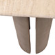 EV23376#54" Montock Wood And Travertine Console Table, Kd