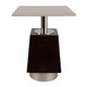 EV23387#21" Navine Wood And Marble Accent Table