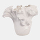 23422-02#11x8" Flutter Vase, White