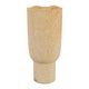 EV23427#14" Sandstone Carved Vase