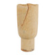 EV23427#14" Sandstone Carved Vase