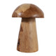 EV23432-02#14" Harvey Large Carved Wood Teak Mushroom