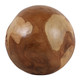 EV23432-02#14" Harvey Large Carved Wood Teak Mushroom