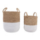 EV23434#S/2 19/23" Navine Sisalwoven Baskets