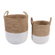 EV23434#S/2 19/23" Navine Sisalwoven Baskets