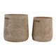 EV23436#S/2 14/16" Collins Seagrass Baskets