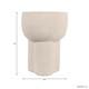 EV23451#18" Modessa Accent Table Terracotta Garden Stool