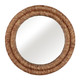 EV23462#37" Ula Banana Leaf Woven Wall Mirror