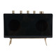 EV23471#8" Bradford Black Glass Radio Decor