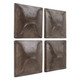 EV23485#S/4 28" Rittman Eco-mix Dimensional Wall D?cor