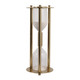 EV23494-02#18" Lillet Gold Metal Hourglass Sandtimer With Whi
